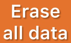 Erase-all-data