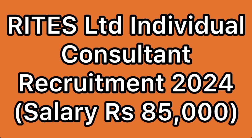 RITES-Ltd-Individual-Consultant-SHE-EXPERT-Recruitment-2024